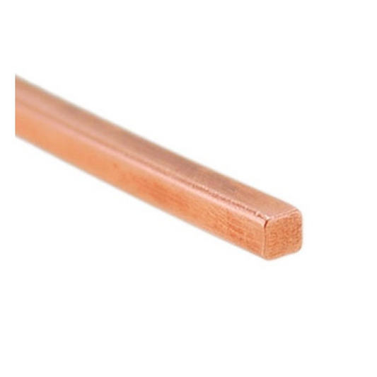 Barre cuivre carré 100 mm CUA1