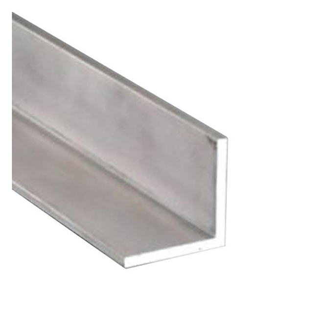 Profilés constructions acier cornière forme L 25x25x3 mm A37
