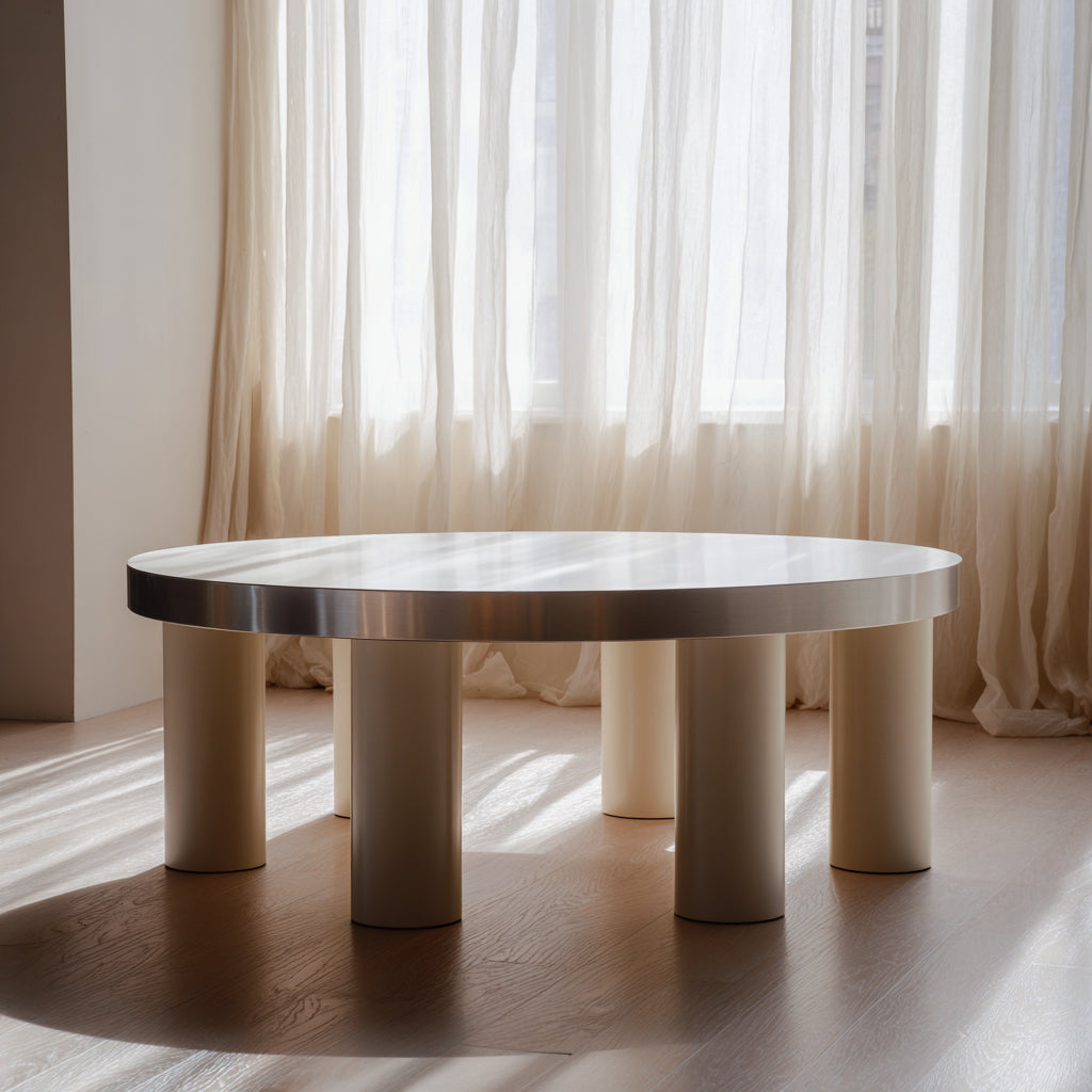 Inspiration de Barre plastique rond blanc