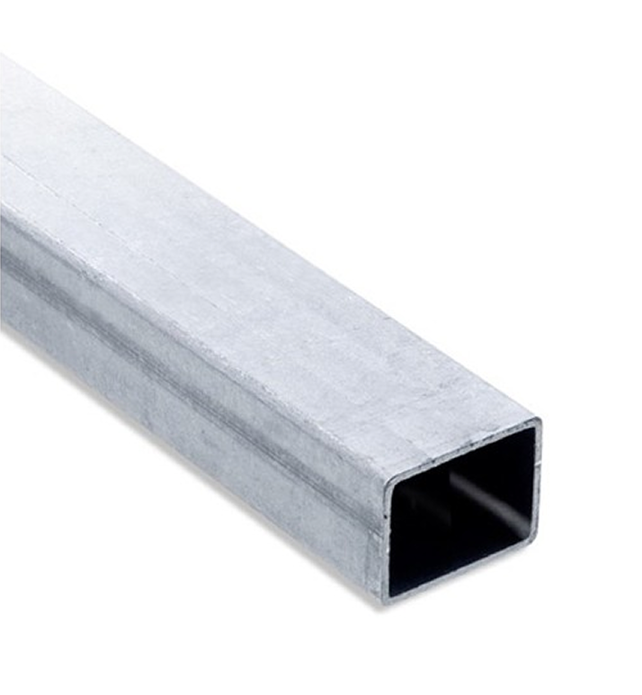 Tube acier rectangle 60x40x2 mm E24