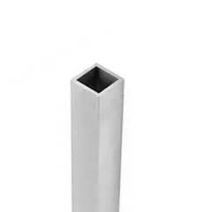 Tube aluminium carré